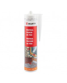 Mastic silicone blanc Würth 310mL