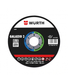 Disque à tronçonner Ø125mm - 1mm Würth